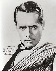 Patrick McGoohan autographed photo